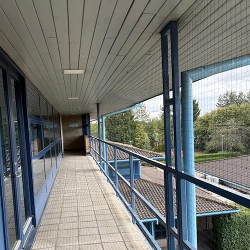 A commercial property prior to mouse control visit