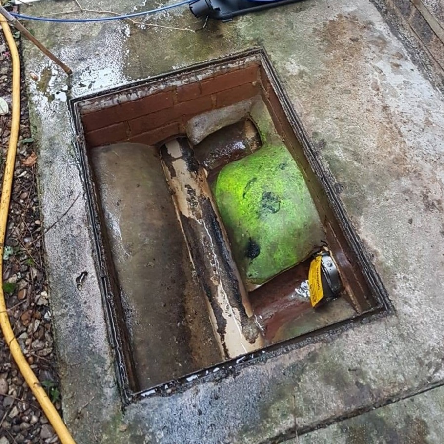 An open drain