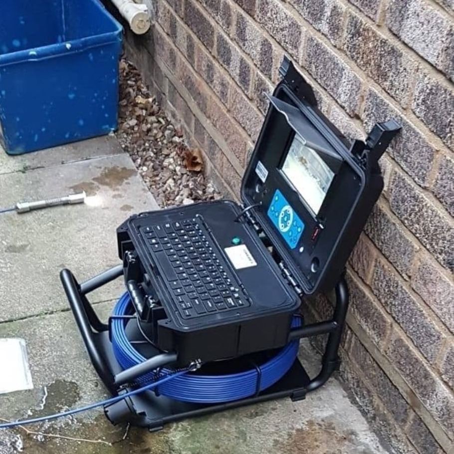 A CCTV drain camera